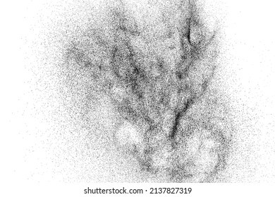 Fondo negro y blanco. Textura de estilo post-apocalíptico. Imagen generada digitalmente. Elementos de diseño de vectores. Ilustración, Eps 10.