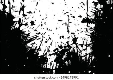 Black and white Grunge Background. Rough, scratch, splatter grunge pattern design. Overlay texture. Sketch grunge design. Black and white Grunge texture. Black dusty scratchy texture.