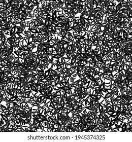 Black and white grunge background seamless pattern