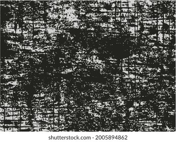 Black and White Grunge Background Texture. Dusty and dirty surface abstract illustration
