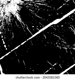 Fondo negro y blanco. Plantilla de vector de textura para proyectos de diseño