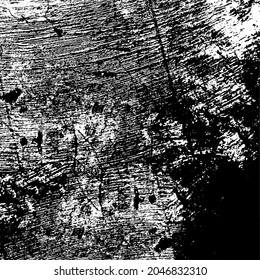 Black and white grunge background. Texture vector template for design projects