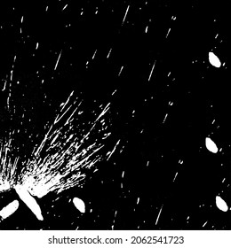 Black and white grunge background. Texture vector template for design projects