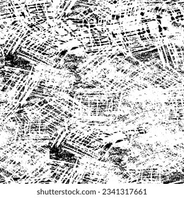 Black and white grunge background vector