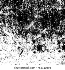 Black and white grunge background vector