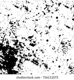Black and white grunge background vector