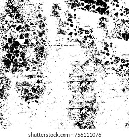 Black and white grunge background vector