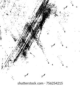 Black and white grunge background vector