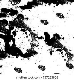 Black and white grunge background vector