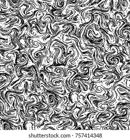 Black and white grunge background vector