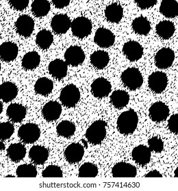 Black and white grunge background vector