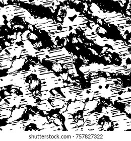 Black and white grunge background vector