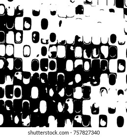 Black and white grunge background vector