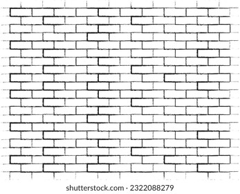 black white grunge brick texture