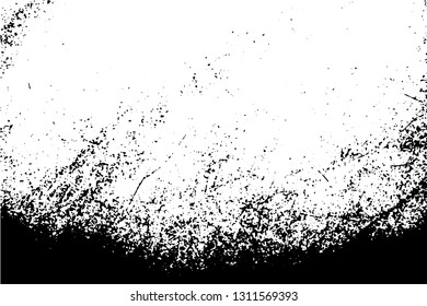 Black and white grunge. Distress overlay texture. Abstract surface dust and rough dirty wall background concept. Distress illustration simply place over object to create grunge effect . Vector EPS10.
