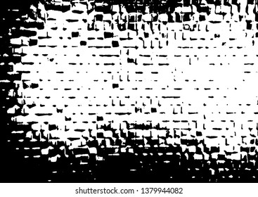 Black and white grunge. Distress overlay texture. Abstract surface dust and rough dirty wall background concept. Distress illustration simply place over object to create grunge effect . Vector EPS10.