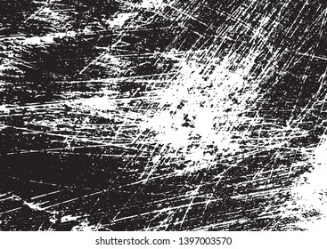 Black and white grunge. Distress overlay texture. Abstract surface dust and rough dirty wall background concept. Distress illustration simply place over object to create grunge effect . Vector EPS10.