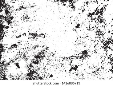 Black and white grunge. Distress overlay texture. Abstract surface dust and rough dirty wall background concept. Distress illustration simply place over object to create grunge effect . Vector EPS10.