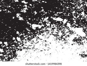 Black and white grunge. Distress overlay texture. Abstract surface dust and rough dirty wall background concept. Distress illustration simply place over object to create grunge effect . Vector EPS10.