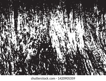 Black and white grunge. Distress overlay texture. Abstract surface dust and rough dirty wall background concept. Distress illustration simply place over object to create grunge effect . Vector EPS10.