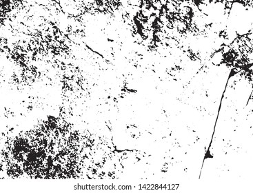 Black and white grunge. Distress overlay texture. Abstract surface dust and rough dirty wall background concept. Distress illustration simply place over object to create grunge effect . Vector EPS10.