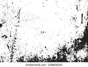 Black and white grunge. Distress overlay texture. Abstract surface dust and rough dirty wall background concept. Distress illustration simply place over object to create grunge effect . Vector EPS10.