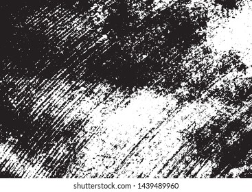 Black and white grunge. Distress overlay texture. Abstract surface dust and rough dirty wall background concept. Distress illustration simply place over object to create grunge effect . Vector EPS10.