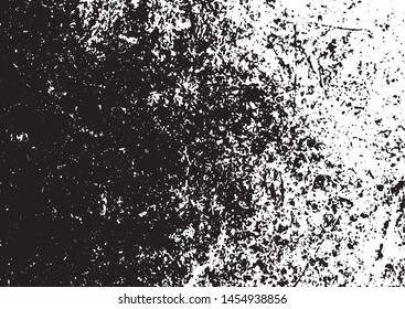 Black and white grunge. Distress overlay texture. Abstract surface dust and rough dirty wall background concept. Distress illustration simply place over object to create grunge effect . Vector EPS10.