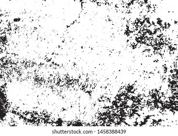 Black and white grunge. Distress overlay texture. Abstract surface dust and rough dirty wall background concept. Distress illustration simply place over object to create grunge effect . Vector EPS10.