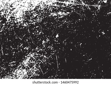 Black and white grunge. Distress overlay texture. Abstract surface dust and rough dirty wall background concept. Distress illustration simply place over object to create grunge effect . Vector EPS10.