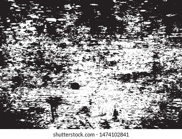 Black and white grunge. Distress overlay texture. Abstract surface dust and rough dirty wall background concept. Distress illustration simply place over object to create grunge effect . Vector EPS10.