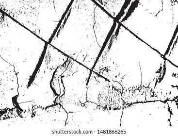 Black and white grunge. Distress overlay texture. Abstract surface dust and rough dirty wall background concept. Distress illustration simply place over object to create grunge effect . Vector EPS10.
