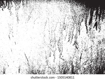 Black and white grunge. Distress overlay texture. Abstract surface dust and rough dirty wall background concept. Distress illustration simply place over object to create grunge effect. Vector EPS10.