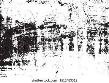 Black and white grunge. Distress overlay texture. Abstract surface dust and rough dirty wall background concept. Distress illustration simply place over object to create grunge effect. Vector EPS10.