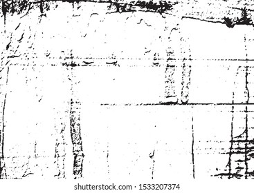 Black and white grunge. Distress overlay texture. Abstract surface dust and rough dirty wall background concept. Distress illustration simply place over object to create grunge effect. Vector EPS10.