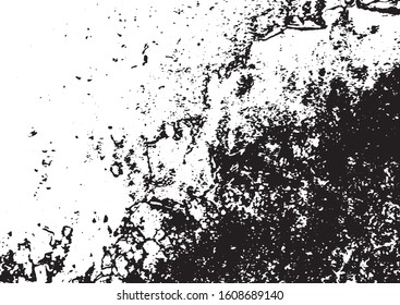 Black and white grunge. Distress overlay texture. Abstract surface dust and rough dirty wall background concept. Distress illustration simply place over object to create grunge effect. Vector EPS10.