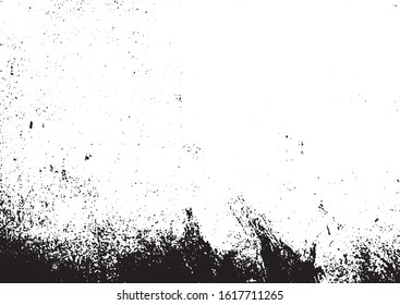 Black and white grunge. Distress overlay texture. Abstract surface dust and rough dirty wall background concept. Distress illustration simply place over object to create grunge effect. Vector EPS10.