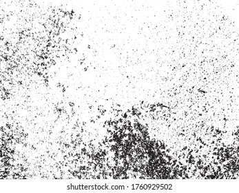 Black and white grunge. Distress overlay texture. Abstract surface dust and rough dirty wall background concept. 
Distress illustration simply place over object to create grunge effect. Vector EPS10.