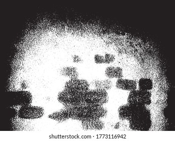Black and white grunge. Distress overlay texture. Abstract surface dust and rough dirty wall background concept. 
Distress illustration simply place over object to create grunge effect. Vector EPS10.