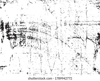 Black and white grunge. Distress overlay texture. Abstract surface dust and rough dirty wall background concept. 
Distress illustration simply place over object to create grunge effect. Vector EPS10.