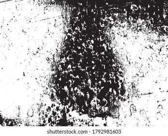 Black and white grunge. Distress overlay texture. Abstract surface dust and rough dirty wall background concept. 
Distress illustration simply place over object to create grunge effect. Vector EPS10.
