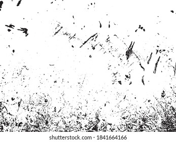 Black and white grunge. Distress overlay texture. Abstract surface dust and rough dirty wall background concept. 
Distress illustration simply place over object to create grunge effect. Vector EPS10.
