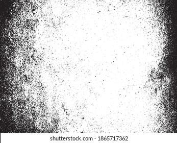 Black and white grunge. Distress overlay texture. Abstract surface dust and rough dirty wall background concept. 
Distress illustration simply place over object to create grunge effect. Vector EPS10.