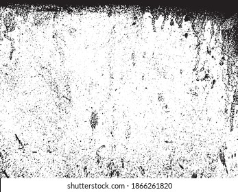 Black and white grunge. Distress overlay texture. Abstract surface dust and rough dirty wall background concept. 
Distress illustration simply place over object to create grunge effect. Vector EPS10.
