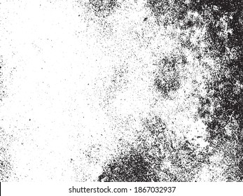 Black and white grunge. Distress overlay texture. Abstract surface dust and rough dirty wall background concept. 
Distress illustration simply place over object to create grunge effect. Vector EPS10.