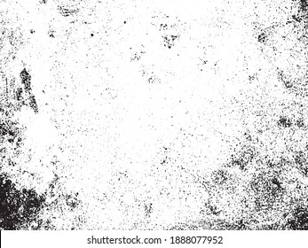 Black and white grunge. Distress overlay texture. Abstract surface dust and rough dirty wall background concept. 
Distress illustration simply place over object to create grunge effect. Vector EPS10.