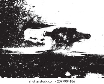 Black and white grunge. Distress overlay texture. Abstract surface dust and rough dirty wall background concept. 
Distress illustration simply place over object to create grunge effect. Vector EPS10.
