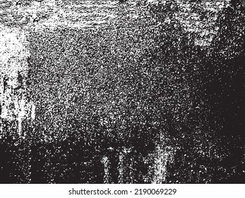 Black and white grunge. Distress overlay texture. Abstract surface dust and rough dirty wall background concept. 
Distress illustration simply place over object to create grunge effect. Vector EPS10.