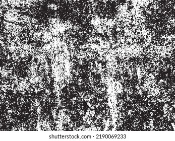 Black and white grunge. Distress overlay texture. Abstract surface dust and rough dirty wall background concept. 
Distress illustration simply place over object to create grunge effect. Vector EPS10.