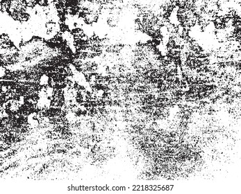 Black and white grunge. Distress overlay texture. Abstract surface dust and rough dirty wall background concept. 
Distress illustration simply place over object to create grunge effect. Vector EPS10.